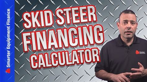 skid steer finance|skid steer financing calculator.